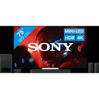 Sony Bravia 9 II True RGB 75" (2026) + Bravia Theatre System 6 Zwart