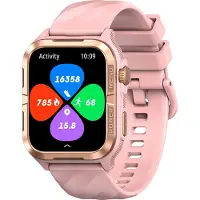 Blackview W10 Pro Smartwatch - GPS - Bluetooth Bellen - 600 mAh - Roze