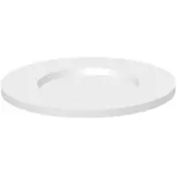 White Label Mepal herbruikbare beker deksel 70 mm wit (36 stuks)