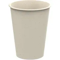 Circulware Herbruikbare koffiebeker CirculCup 180ml beige - Automatenbeker - Doos 660 stuks