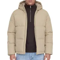 Jack & Jones Gewatteerd jack met capuchon model 'GALAXY'