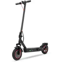 IScooter i9Max Elektrische scooter - 10‑inch massieve honingraatbanden - 40km actieradius - 500W motor - EABS‑elektronische rem + schijfrem achter - zwart