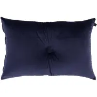 OVERSEAS Velours Button Kussen - Navy