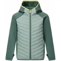 Regatta - Kid's Junior Andreson Hybrid - Hybride jas 7-8 Years, turkoois