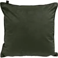 OVERSEAS Middlestitch Velours Kussen Olive 45 x 45 cm