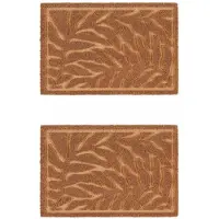 IKEA 2x Kokosvezel Deurmat KONTANTER - Natuurlijk Stijl 40x60 cm