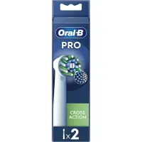 Oral-B Opzetborstel CrossAction Wit (2 stuks)