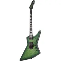 Schecter E-1 FR S Special Edition Green Burst elektrische gitaar