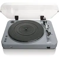 Lenco L-85 Grey - Platenspeler met USB direct encoding - Grijs