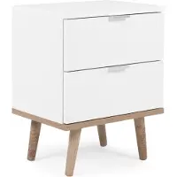 CALICOSY Nachtkastje met 2 laden l40 cm copenhague