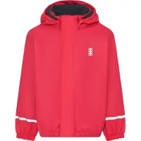 Lego Wear Regenjacke m. Fleece - PU - LWJipe 708 - Dunkel Pink - - 9 Jahre (134) - Regenjacken