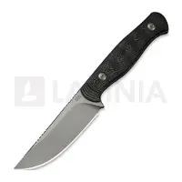 We Knife Notchline WE25047-1, Stonewashed CPM S35VN, Blade Milled Rose Carbon Fiber jachtmes