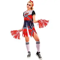 Rubies Zombie Cheerleader Volwassenenkostuum - - Maat M