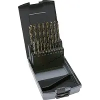 Tameson 25-Piece Spiraalborenset DIN 338 N HSS-E 1 - 13 mm