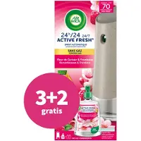 Air Wick 3+2 gratis: Luchtverfrisser Starter Kit Cherry Blossom & Raspberry 228 ml