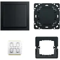 ABB Busch-Jaeger 6716 UJ-885 Future FoH Schakelaarset Mat Zwart - 2CKA006710A0016