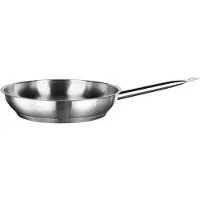 Inoxibar Koekenpan van roestvrij staal - - 26 cm - roestvrij staal - diffuserbodem - inductie