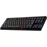 Logitech G G515 LIGHTSPEED TKL, Bekabeld en draadloos, RF draadloos + Bluetooth, Mechanische schakelaar, QWERTY-indeling, RGB LED-verlichting, Zwart