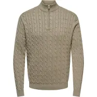 Only & Sons Trui 'ONSLOUI' taupe