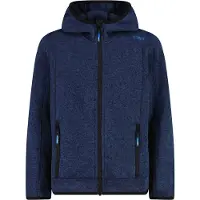 Campagnolo - Boy's Jacket Fix Hood Jacquard Knitted - Fleecevest 152, blauw