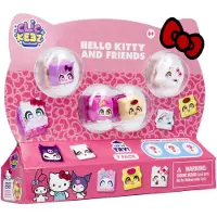 Hello Kitty Clickeez Hello Kity & Friends 7 Pack – Fidget – Verzamel ze allemaal! – Anti-Stress – Speelgoed – Toetsenbord Fidget – 30+ om te verzamelen!