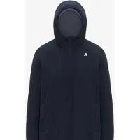 K-way Heren Reversible jas Jacob St Warm Double legergroen, marineblauw (XL), Casual, Nylon K6128WW