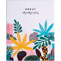 Grupo Erik Fotoalbum Abstract Tropics Paperback 13 X 20 Cm Roze