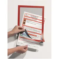 Durable Duraframe Durable 487203 A4 rood | 10 stuks
