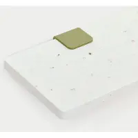 TIPTOE Bracket Wandplank Khaki Green | 120x20cm | Venezia Recycled Plastic