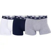 Cr7 - Cristiano Ronaldo Boxershorts navy / grijs gemêleerd / wit
