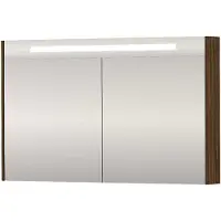 Proline SPK Premium Spiegelkast LED 120x14x74 cm Cabana Oak