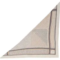 Lala Berlin Sjaal - 162x85 - Driehoekspuzzel - Flanel Sage - - OneSize - Sjaals