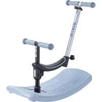 Micro Jeu de plein air Trottinette évolutive Mini Micro Deluxe Rock & Go LED Bleu Ardoise