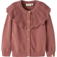 Lil´ Atelier Gebreid vest 'NMFNODA' oudroze