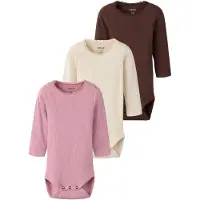 Name it Rompertje/body beige / bruin / pink