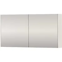 Proline SPK Comfort Spiegelkast Dubbelzijdig 120x14x60 cm SPKC120MWL Mat White