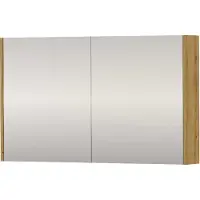 Proline SPK Comfort Spiegelkast Dubbelzijdig 100x14x60 cm Urban Oak