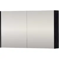 Proline SPK Comfort Spiegelkast Dubbelzijdig 100x14x60 cm Charcoal Oak