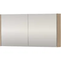 Proline SPK Xcellent Spiegelkast Dubbelzijdig 120x14x60 cm Ideal Oak