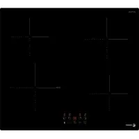 Fagor Kookplaat - FAGOR - FTI468 - 59 cm - 4 inductiepitten - Zwart glas