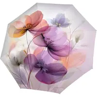 Doppler paraplu Carbonsteel Long AC Printed Pattern Everbloom veelkleurig