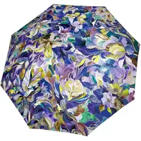 Doppler paraplu Carbonsteel Long AC Printed Pattern Floralia kleurrijke