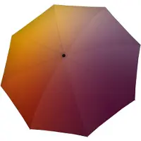 Doppler paraplu Carbonsteel Magic Printed Pattern Fade Sunset veelkleurig
