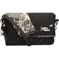 Anekke schoudertas Iron Flap Crossbody Bag Multicolor zwart