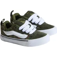 Vans Knu Skool katoenen sneakers - donkergroen/groen Jongens/Meisjes Canvas - maat 24