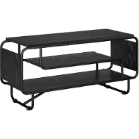 vidaXL TV Stand 98 x 36 x 45 cm Zwart eiken