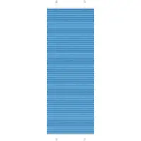 vidaXL Plissé rolgordijn 70x200 cm stofbreedte 69,4 cm polyester blauw