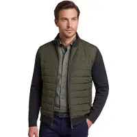 Bugatti outdoor vest donkergroen