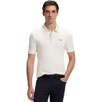 BOSS x ASTON MARTIN-poloshirt van gemerceriseerd katoen