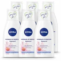 Nivea 6 x - Oogmake-up Verwijderaar - Waterbestendige Make-up Verwijderaar - Voor de gevoelige huid - Met Kamille & Provitamine B5 - 125 ml - Voordeelverpakking - 6 stuks